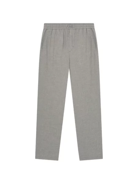 Pantaloni Les Deux melange cu cordon gri