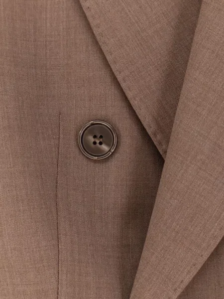 Sacou Max Mara cu două rânduri de nasturi maro