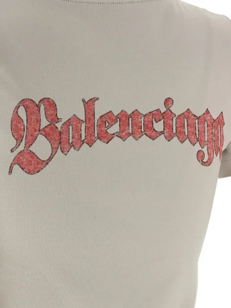 Μπλούζα Balenciaga με σχέδιο με στρογγυλή λαιμόκοψη