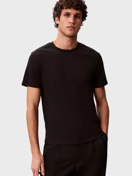 Футболка Calvin Klein з лого чорна