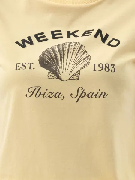 Футболка Weekend Max Mara жовта