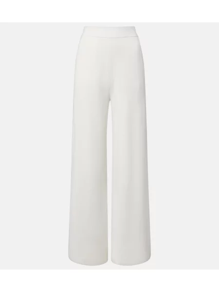 Pantaloni Max Mara alb