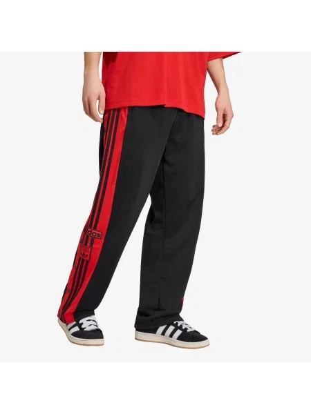 Pantaloni de trening adidas Adibreak Classic Track Pants Black/ Vivid Red M negru
