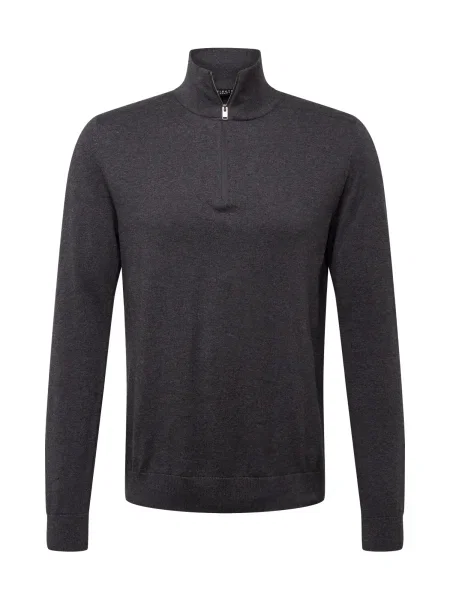 SELECTED HOMME Pulover SLHBerg metalic gri