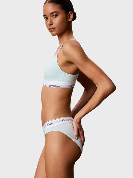 Бюстгальтер Calvin Klein м'ятного кольору