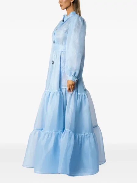 Rochie maxi Miau By Clara Rotescu albastru