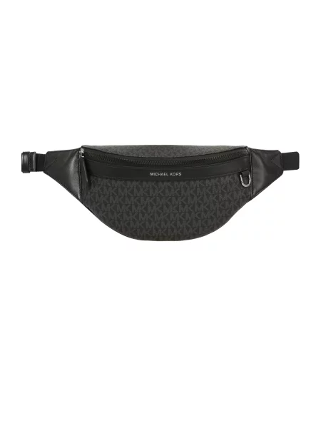 MICHAEL Michael Kors Pojasna torbica siva crna