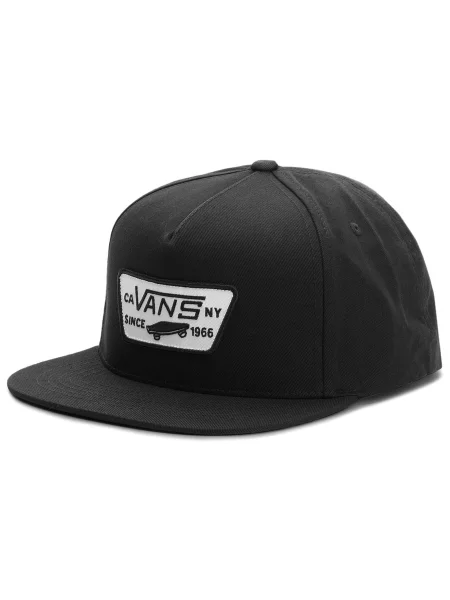 Kapa s šiltom Vans Full Patch Snap True Black črna