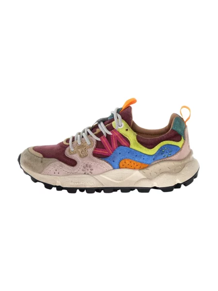 Sneakersy Flower Mountain skórzane w kwiatki