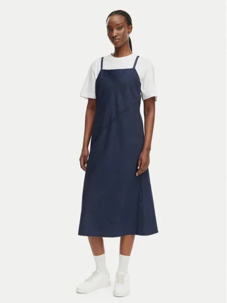 Calvin Klein Jeans Jeans obleka A-Line Fit črna