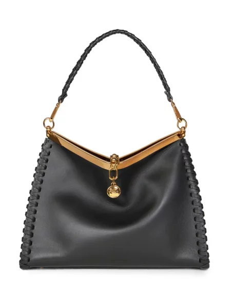 Geanta de piele Etro din piele negru