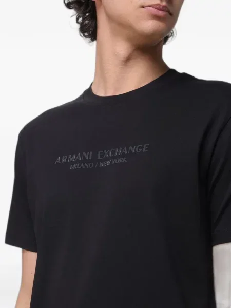 Tričko Armani Exchange čierna