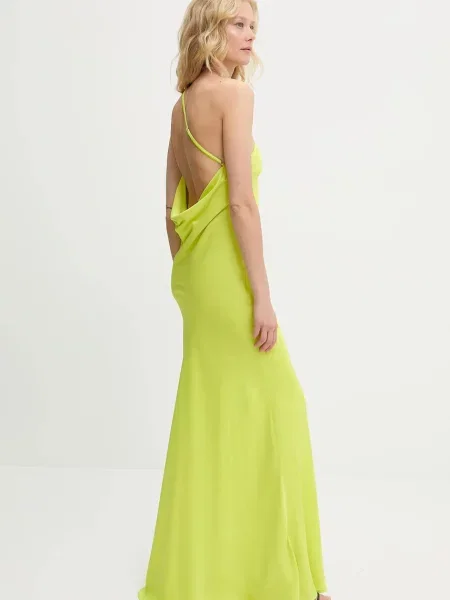 Answear Lab rochie maxi mulata galben