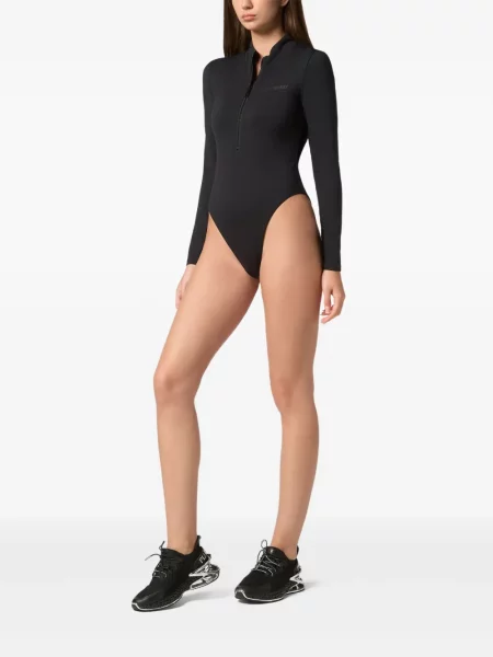 Костюм боди Plein Sport черно
