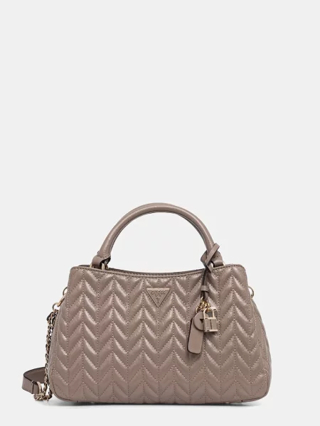 Guess torebka crossbody z imitacji skóry CHERYL beżowa