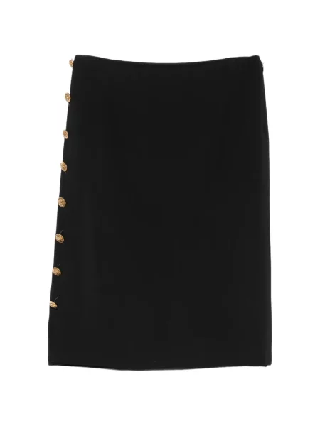 Fustă midi Versace negru