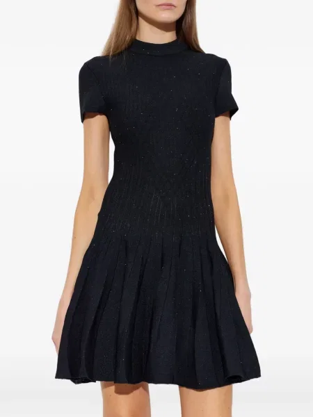 Rochie mini Balmain cu paiete negru