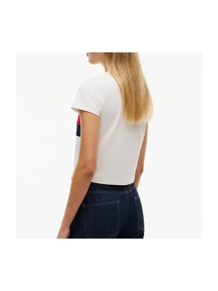 Tričko Tommy Jeans biela