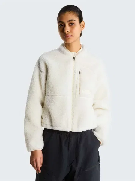 Флісова куртка The North Face біла