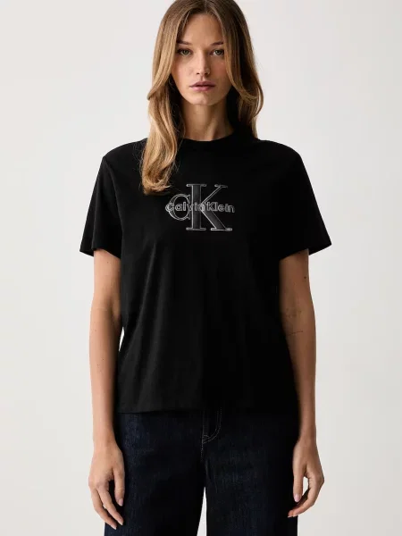 Calvin Klein Jeans majica ženska crna