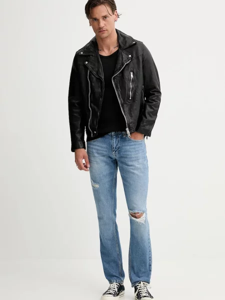 Kavbojke Tommy Jeans modra