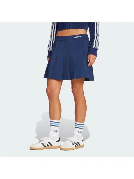 ADIDAS ORIGINALS Fustă albastru marin alb