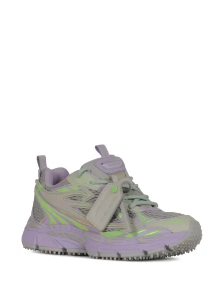 Fűzős csipkés sneaker Off-white fehér