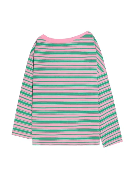 Bershka Majica / roza zelena