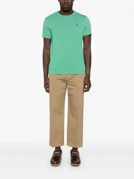 Поло тениска Polo Ralph Lauren бродирана червено