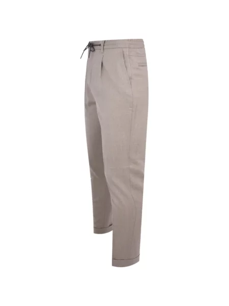 Pantaloni Luciano Barbera cu cordon