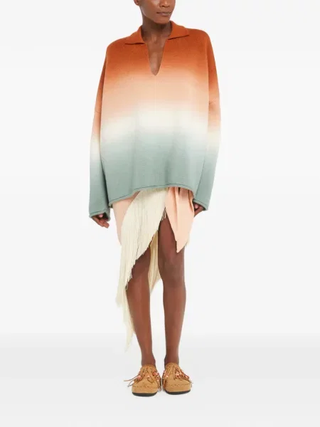 Pulover Alanui lung portocaliu