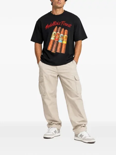 Tricou Melt cu imagine negru