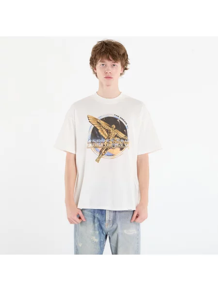 Tricou REPRESENT Golden Tour T-Shirt UNISEX Flat White L alb