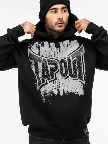 Худі Tapout Cf hood бавовна/поліестер чорний