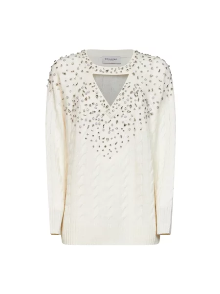 Sweter Ermanno Scervino biały