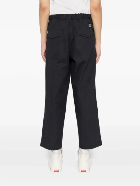 Pantaloni Sport B. By Agnès B. cu petice negru
