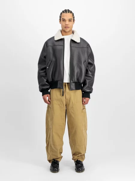 ALPHA INDUSTRIES Geacă de iarnă Modified crem negru