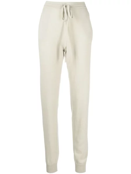 Pantaloni Teddy Cashmere din cașmir teddy verde