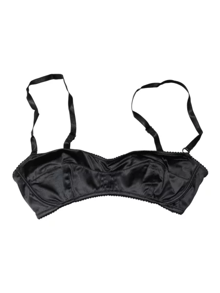 Biustonosz balkonetka Dolce And Gabbana czarna