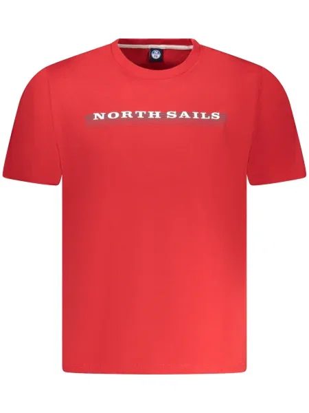Kratek majica North Sails rdeča