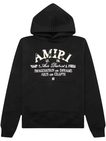 Hanorac cu glugă Amiri negru