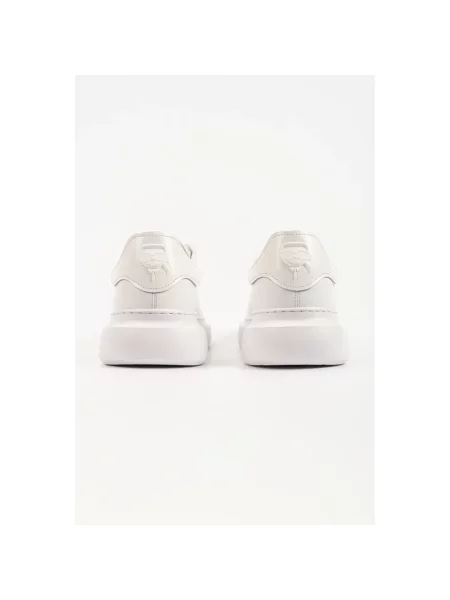 Karl Lagerfeld Kore sneakersy skórzane białe