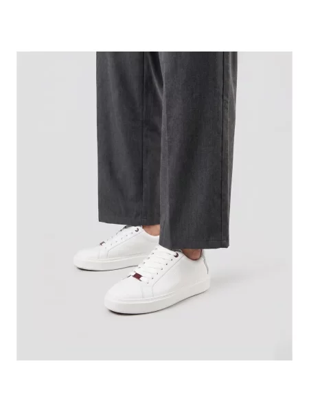 Sneakersy Alexander Smith skórzane białe
