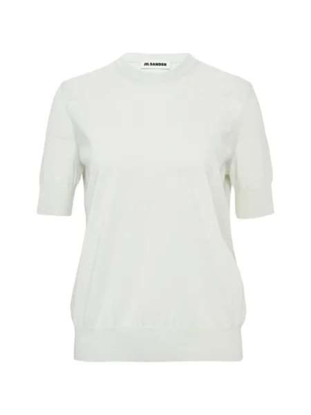 Tricou Jil Sander tricotate albastru