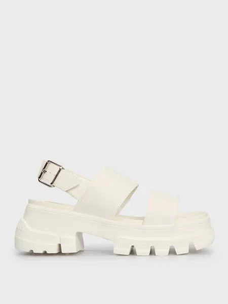 Босоніжки Tommy Jeans чанкі білі