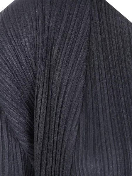 Rochie midi Pleats Please Issey Miyake negru