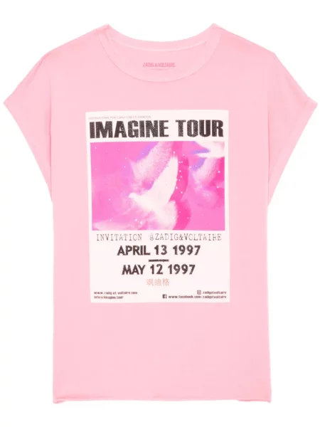 Tricou Zadig&voltaire roz