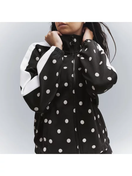 PUMA bluza dresowa oversize T7 w groszki Odzież S czarny