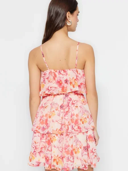 Trendyol Rochie de vară portocaliu roz