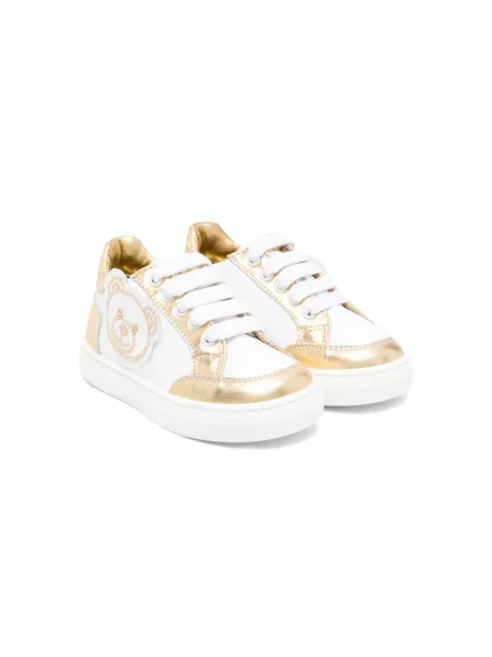 Sneakersy dziecięce Moschino białe